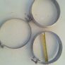 Mi-Flue Stainless steal locking band 8'' Image 2