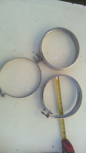 Mi-Flue Stainless steal locking band 8''