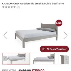 small double bed frame