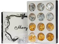 main image for ad Gold Silver Nail Foil Paillette Nail Art Decoration Flake Sticker Tinfoil - 12 pcs