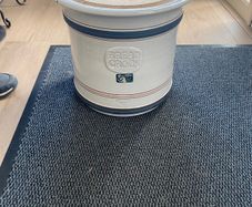 Retro Traditional Bread Crock made by Kiltrea Bridge Pottery