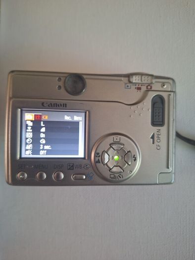 canon digital ixus v3 digital camera complete kit with box charger battery working
