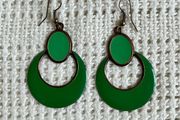 Vintage Green Earrings