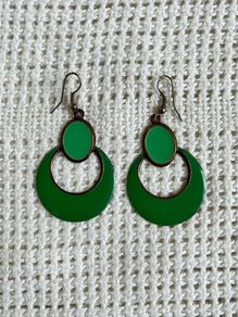 Vintage Green Earrings