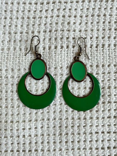 Vintage Green Earrings