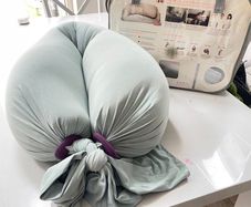 bbhugme Pregnancy Pillow Stone/ Grey pebbles