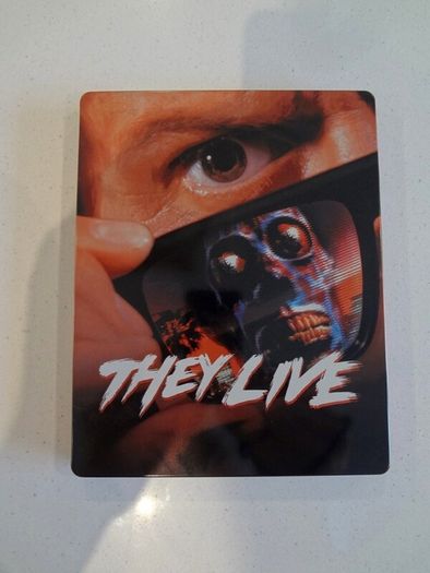 John Carpenter's THEY LIVE Blu Ray Steelbook (Rare)