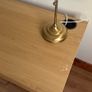 IKEA MICKE Desk 142cm - Oak Effect Image 5