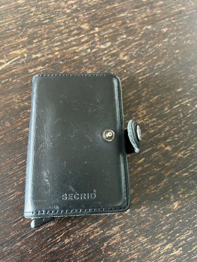 Secrid Slimwallet RFID Wallet Black Smooth Leather