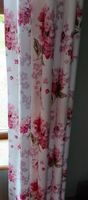 90 x 90 Stunning Floral Curtains