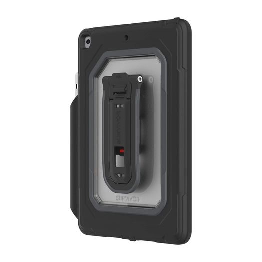Griffin Survivor All-Terrain Case for iPad 10.2" [7th/8th/9th Gen] (Black) (Guaranteed For Life)
