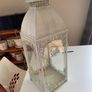 Lantern off-white metal frame Image 5