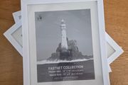 Set of 3 Strand Fastnet 12x10 Photo Frames Unused - minor damage