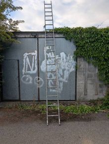 Heavy Steel Ladder