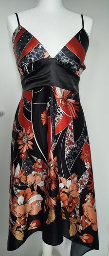 Evita satin dress size 12