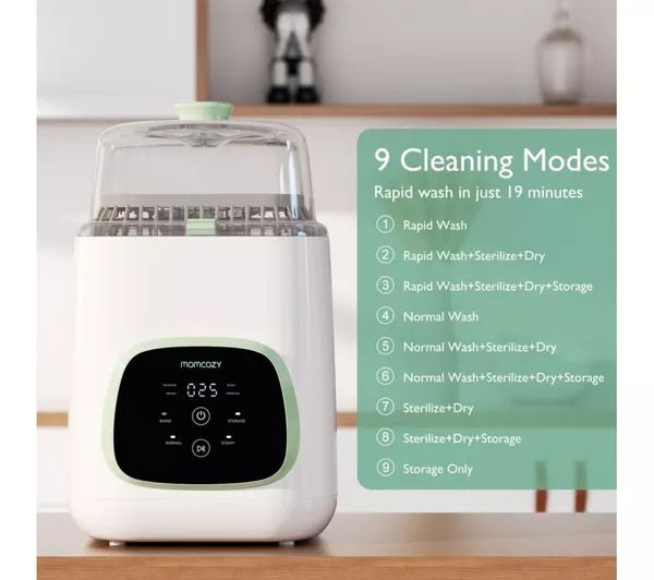 New Momcozy Bottle Washer / Steriliser / Dryer