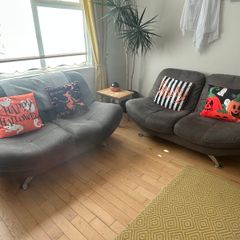 Sofa Two seater Couch x2
