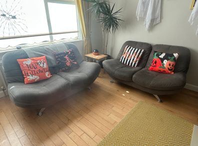 Sofa Two seater Couch x2