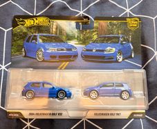 hot wheels Volkswagen Golf r32 & mk7 twin pack