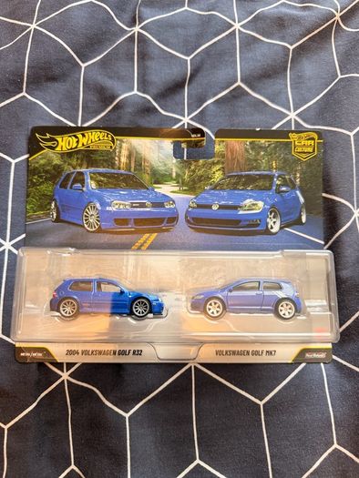 hot wheels Volkswagen Golf r32 & mk7 twin pack