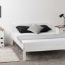 Amber 4'6" Bed in White Image 2