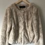 Vero Moda faux fur jacket size M Image 6
