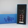 Lego Exclusive VIP Metal Brick Chrome Sliver Keychain Limited Edition Rare Hard To Find Image 3