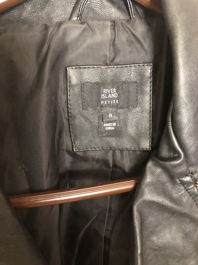 River Island Biker Jacket Size 8