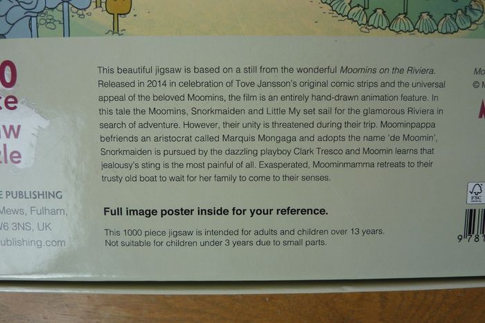 Moonin on the Riviera jigsaw