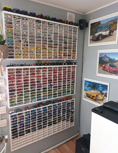 Cabinet Display Shelf Truck Kids Storage Collectibles