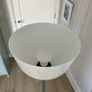 IKEA HEKTOGRAM Floor Lamp | Silver & White Image 3