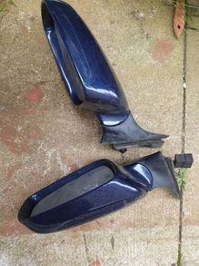 audi a4 b5 1997 mirrors dark blue