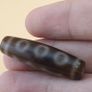 Vintage 5 Eyes Himalayan Tibetan Agate Dzi Bead Amulet Image 5