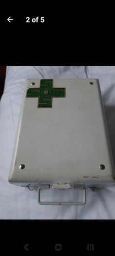 Vintage French SOS First Aid Box