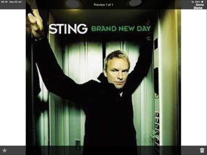 Sting - Brand New Day    CD