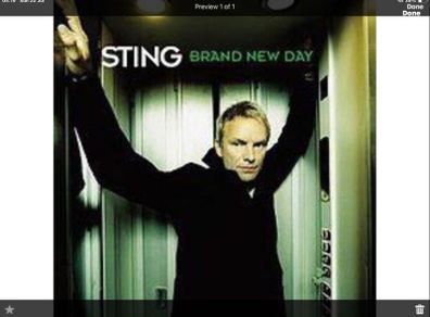 Sting - Brand New Day    CD