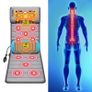 Upgraded Massage Mat 10 Vibration Motors with Heat Full Body Massager Cushion Mattress 20 Neck and Head Acupressure Massage Head Image 7