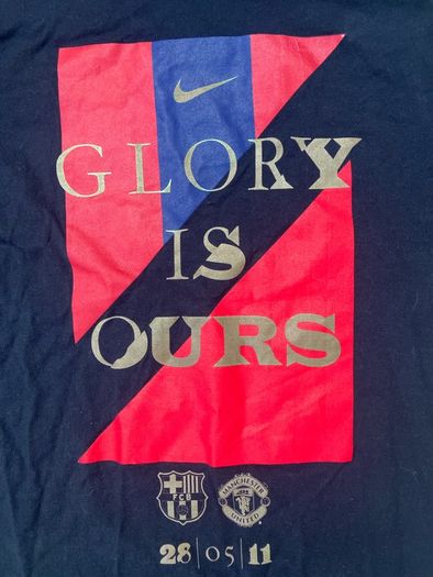 Barcelona vs Manchester United champions league final t-shirt