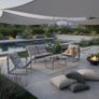 Roma Garden Furniture Set Outdoor Sofa, 2 Chairs & Table | Patio / Garden / Terrace Set Image 7