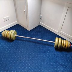 York Weight Set 35kg + Barbell