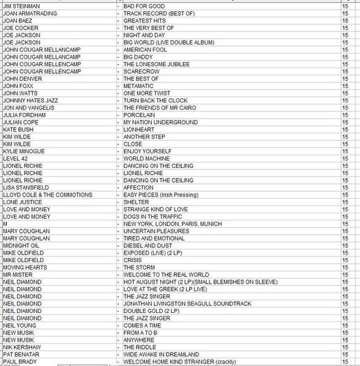 Gary Numan - Batch Of Vinyl Records + Hundreds More
