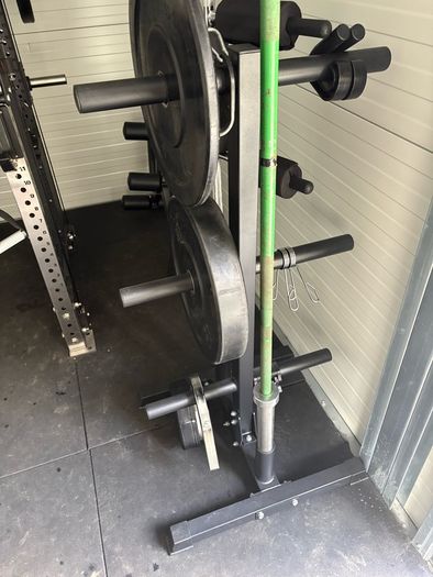 Olympic Weight Tree and Barbell Holder