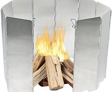 Camp Camping Windshield Stove Aluminium Camping Windshield Compact Folding Camping Stove