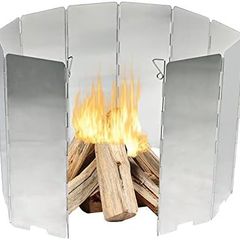 Camp Camping Windshield Stove Aluminium Camping Windshield Compact Folding Camping Stove
