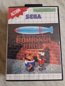 Bonanza Bros Sega Master System Arcade Retro Games Original