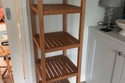 Wooden Bathroom shelves
