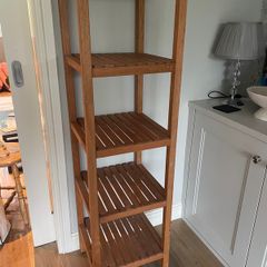 Wooden Bathroom shelves