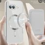 Google pixel 9a clear magnetic case with mag wallet Image 2