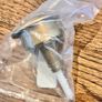 Brushed Brass Toilet Dual Flush Replacement Button Image 2