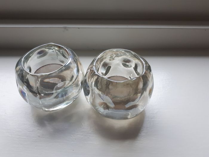 2 x candle / Tea light holders